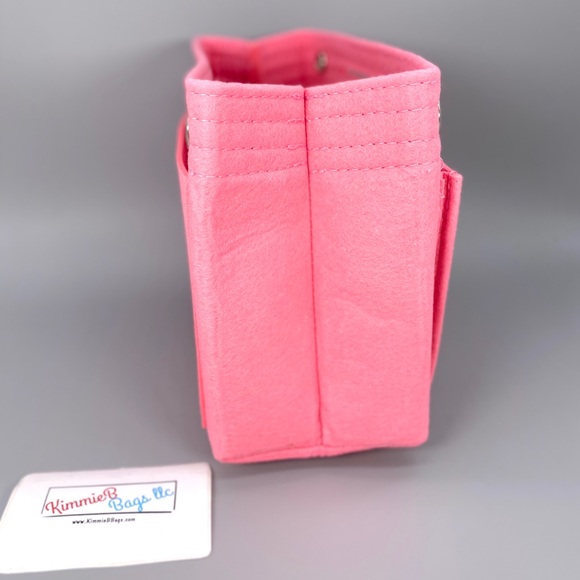 Small Pink Purse Organizer - Fits Alma, Speedy 25 - Picture 3 of 7